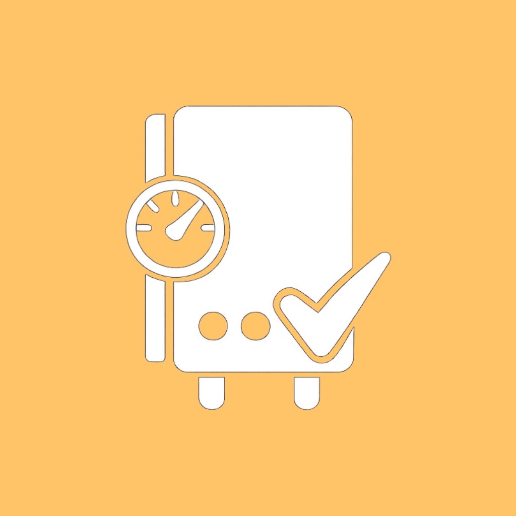 Boiler and heating services icon