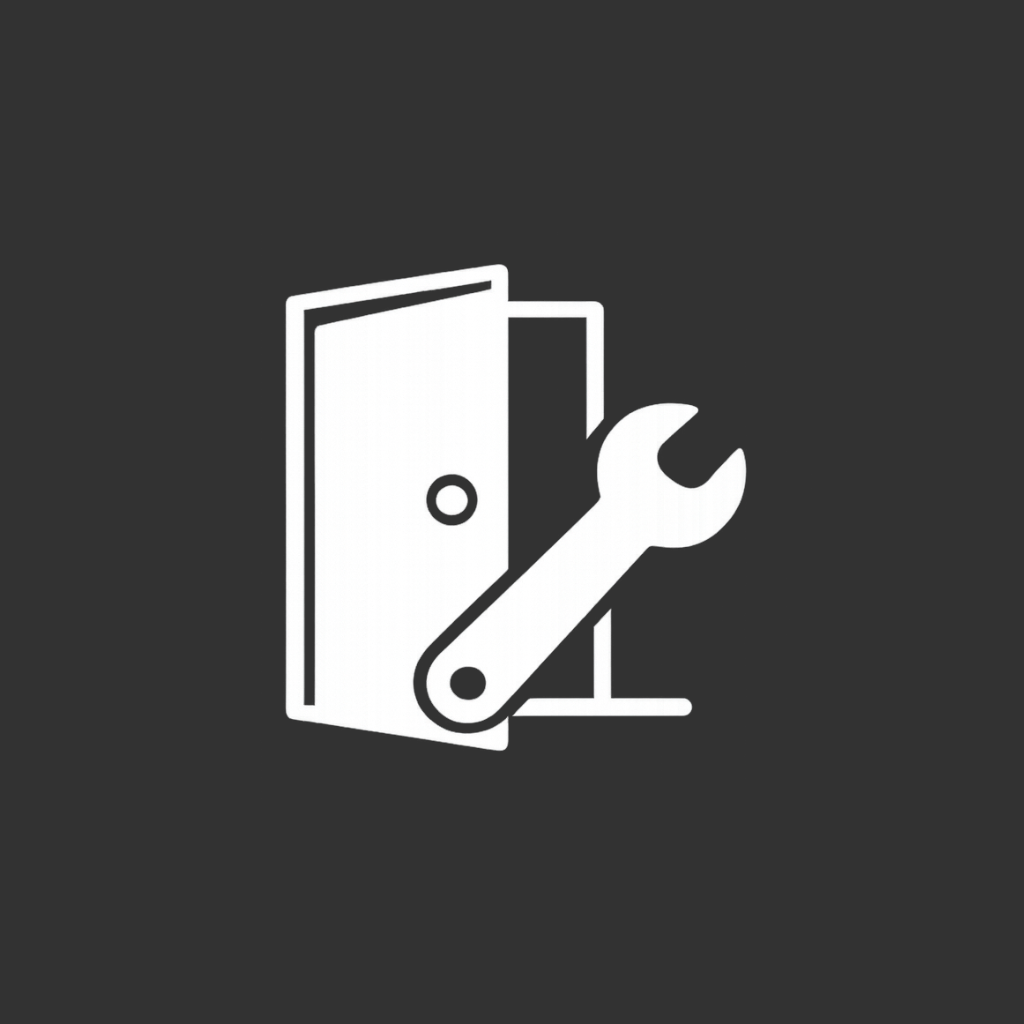 Doors and entry repairs icon