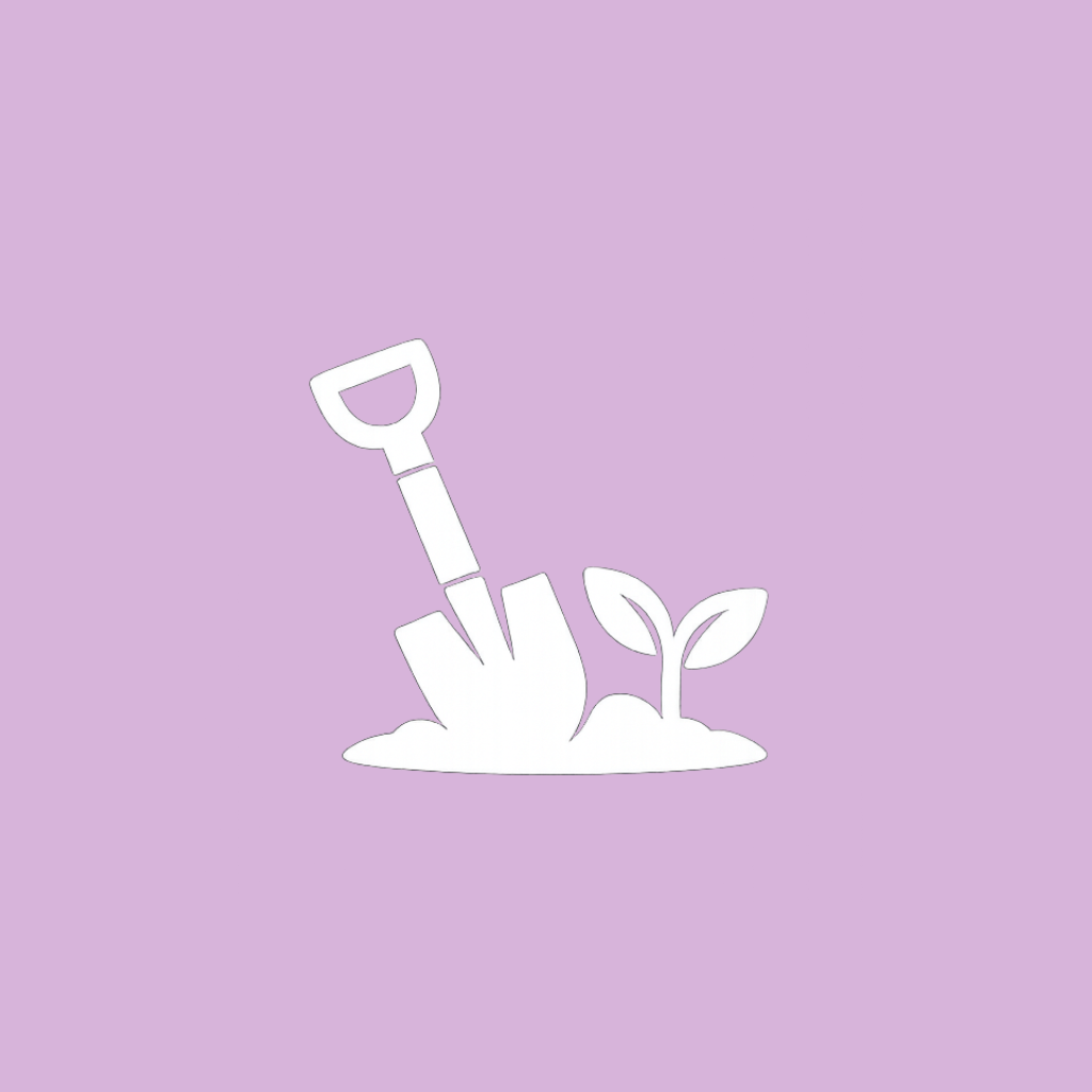 Grounds and garden maintenance icon